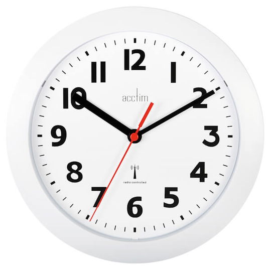 Acctim Parona White Clock