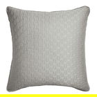 Ted Baker T Quilted Sham Pillowcase 65x65cm Silver