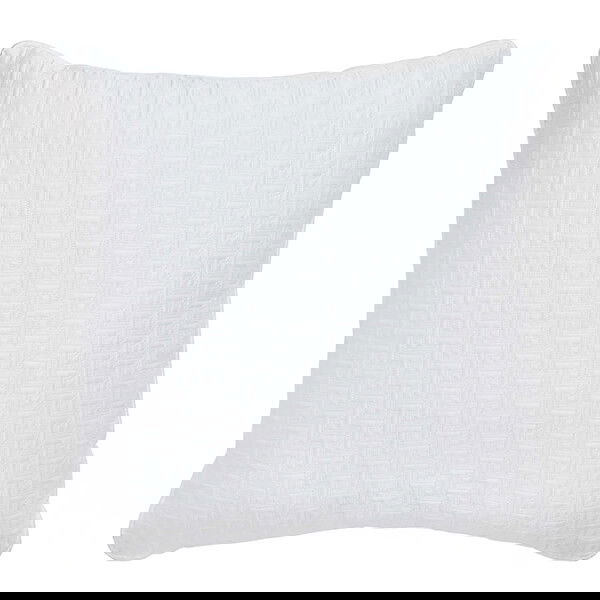 Ted Baker T Quilted Sham Pillowcase 65x65cm White