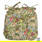 William Morris Golden Lily Piped Seat Pad