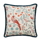 Morris & Co Sunflower Cushion 45 x 45cm Saffron and Teal