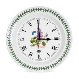 Portmeirion Botanic Garden Wall Clock Lilac