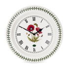 Portmeirion Botanic Garden Wall Clock Poppy