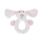 Walton & Co Pink Puppy Rattle