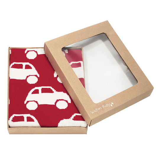 Walton & Co Cars Baby Blanket