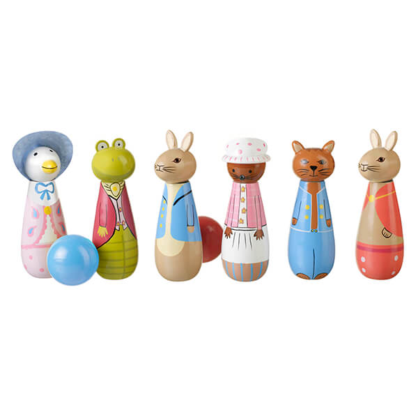 Orange Tree Toys Peter Rabbit Wooden Skittles
