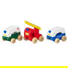 Orange Tree Toys First Emergency Vehicles Wooden Toy