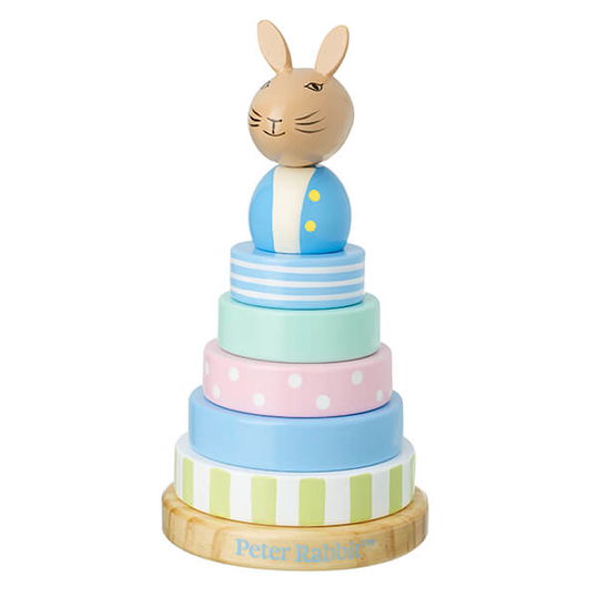 Orange Tree Toys Peter Rabbit Stacking Ring Wooden Toy