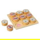 Orange Tree Toys Spring Garden Tic Tac Toe Wooden Toy (FSC®)
