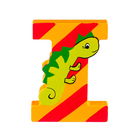 Orange Tree Toys Wooden Alphabet Letters I