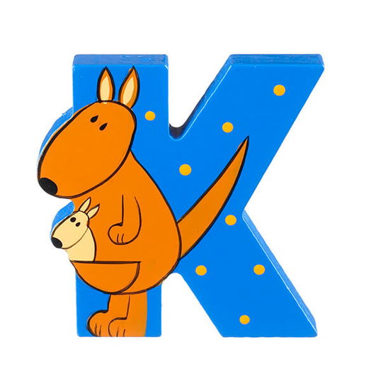 Orange Tree Toys Wooden Alphabet Letters K