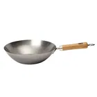 School Of Wok Wok Star 10.5` / 27cm Carbon Steel Wok
