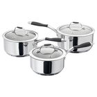 James Martin 3 Piece Saucepan Set