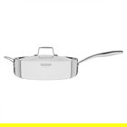 Tramontina Grano 30cm 3-ply Stainless Steel Deep Saute Pan with Lid
