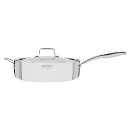 Tramontina Grano 30cm 3-ply Stainless Steel Deep Saute Pan with Lid