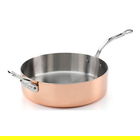 Samuel Groves Copper Induction 26cm Saute Pan with Lid