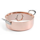 Samuel Groves Copper Induction 26cm Saute Pan Side Handles with Lid