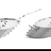 Samuel Groves Classic Stainless Steel Triply 26cm Saute Pan with Lid