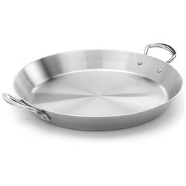 Samuel Groves Classic Stainless Steel Triply 36cm Paella Pan