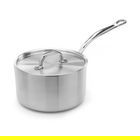 Samuel Groves Classic Stainless Steel Triply 18cm Saucepan with Lid