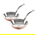Samuel Groves Copper Clad 2 Piece Frypan Set 20cm & 26cm