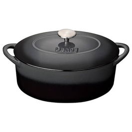 Denby Halo Cast Iron 28cm Oval Casserole