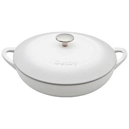 Denby Natural Canvas Cast Iron 30cm Shallow Casserole