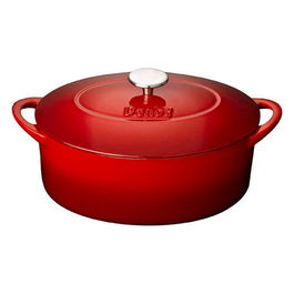Denby Cast Iron Pomegranate 28cm Oval Casserole