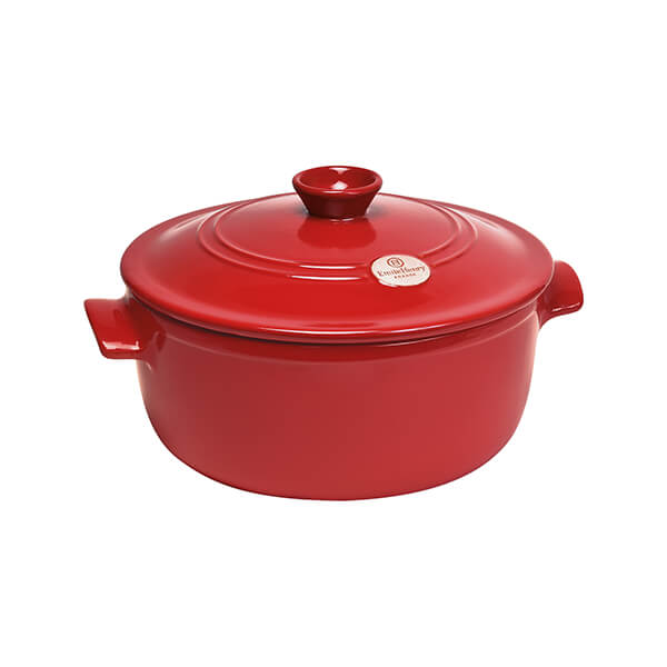 Emile Henry Burgundy Casserole 4.0L