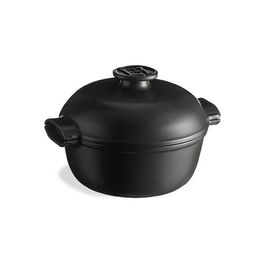 Emile Henry Slate Delight Round Casserole 2.0L