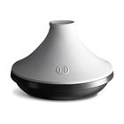 Emile Henry Slate Delight Tagine 4.0L With White Lid