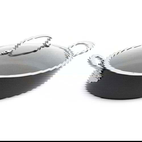 GreenPan Barcelona Ceramic Non-Stick 30cm Shallow Casserole With Glass Lid