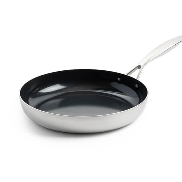 GreenPan Geneva 3-Ply Stainless Steel Non-Stick 24cm Frypan
