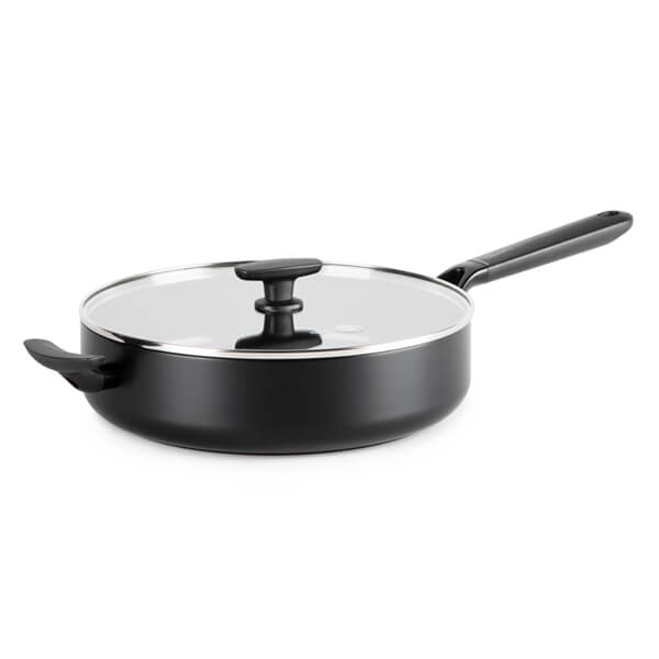 GreenPan Smart Shape Aluminium Non-Stick 28cm / 4.2L Skillet with Lid