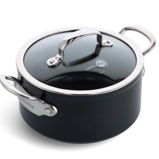 GreenPan Barcelona Pro Aluminium Non-Stick 24cm Casserole with Lid