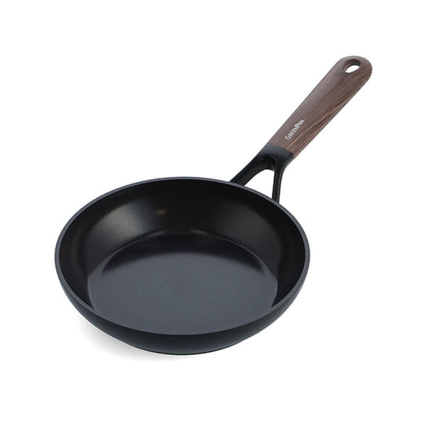 GreenPan Eco Smartshape 20cm Non Stick Frying Pan with Dark Wood Patterned Handle