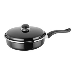 Judge Induction Black 24cm Saute Pan
