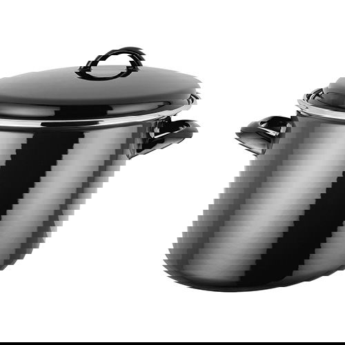 Judge Induction Black 24cm Stockpot