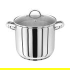 Judge 22cm Stainless Steel Stockpot With Vented Glass Lid, 6.5 Litre