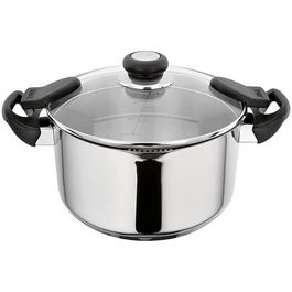 Judge Vista Draining 24cm Stockpot With Phenolic Side Handles