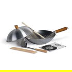 Ken Hom Classic 31cm Carbon Steel 10 Piece Wok Set