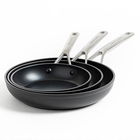 KitchenAid Forged Hardened Aluminium 3 Pack 20cm, 24cm and 28cm Frypan Set
