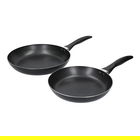 KitchenCraft Non-Stick Frypan Set of 2, 24cm & 28cm