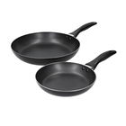 KitchenCraft Non-Stick Induction Frypan Twin Set, 20cm & 28cm