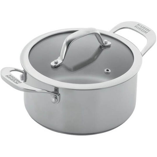 Kuhn Rikon Allround 24cm / 5.4L Casserole with Glass Lid