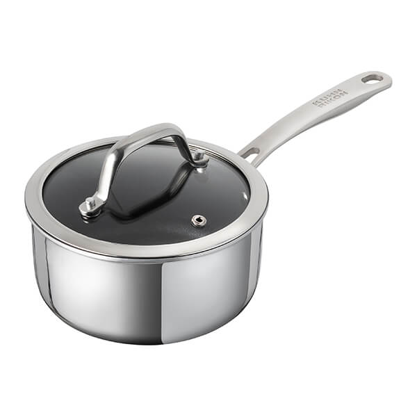 Kuhn Rikon Peak Multi-Ply 16cm / 1.6L Saucepan with Glass Lid