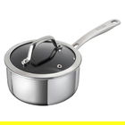 Kuhn Rikon Peak Multi-Ply 18cm / 2.3L Saucepan with Glass Lid