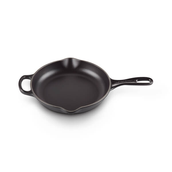 Le Creuset Signature Satin Black Cast Iron 23cm Skillet