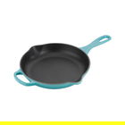 Le Creuset Signature Teal Cast Iron 23cm Skillet