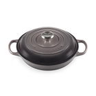Le Creuset Signature Flint Cast Iron 26cm Shallow Casserole